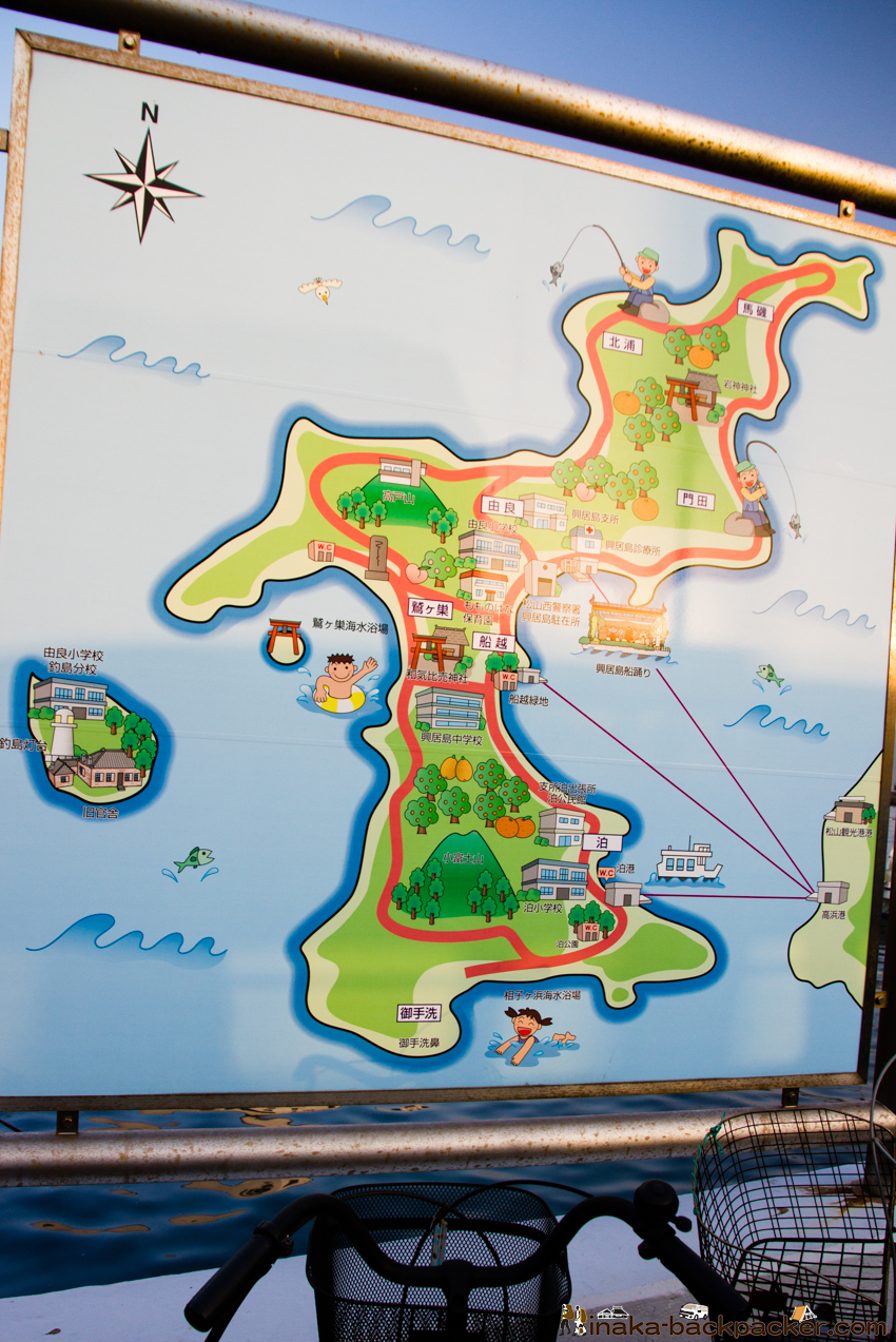 興居島 地図 旅