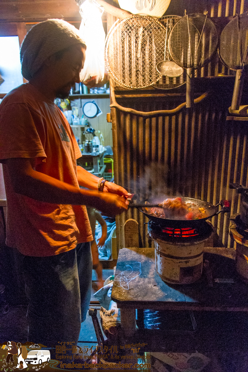 神山町 上勝町 自給自足 薪で料理する人 kamikatsu kamiyama fire wood life