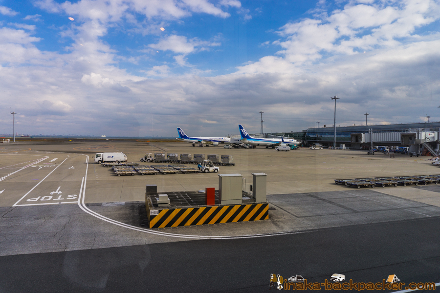 羽田空港 ANA 飛行機 Haneda ANA Terminal 2
