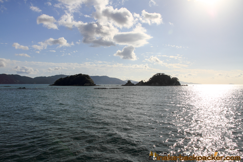 Okinoshima island in Kochi Japan 高知県 沖の島 人口200人 石造り 島 サントリーニ島