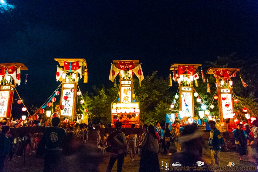 穴水町 キリコ祭り Kiriko festival in Noto Anamizu Town