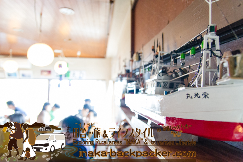 石川県 能登半島 珠洲 つばき茶屋 食堂内 ランチ ishikawa noto suzu tsubaki chaya coffee spot japan beautiful lunch spot
