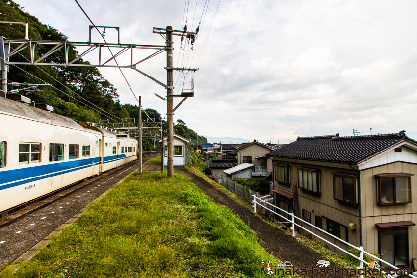 浦本駅 線路 写真