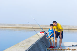 田舎体験 穴水町 釣り countryside experience tour fishing in Anamizu Noto Ishikawa
