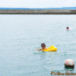 Swimming in the ocean in Iwaguruma Anamizu Ishikawa 穴水町 岩車 石川県 海 泳ぐ
