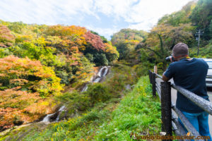 waterfalls autumn wajima ishikawa 男女滝 紅葉 能登半島 石川県