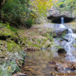 waterfall in wajima noto ishikawa 大沢村 桶滝 輪島 能登半島 滝