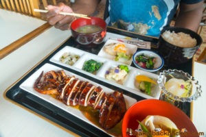 lunch in Suzu Ishikawa 番匠さつき 海女食堂 ランチ つばき茶屋 珠洲 能登半島 石川県