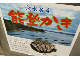 Sales of oyster in Iwaguruma Anamizu Ishikawa Noto 能登 牡蠣 穴水町 岩車 直販 能登 かき 石川県 販売