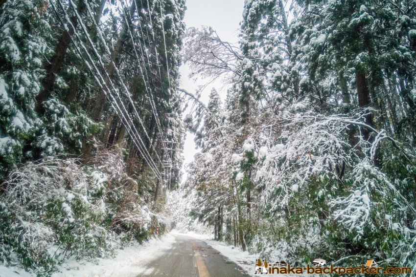 穴水町 停電 大雪, 石川県 穴水町