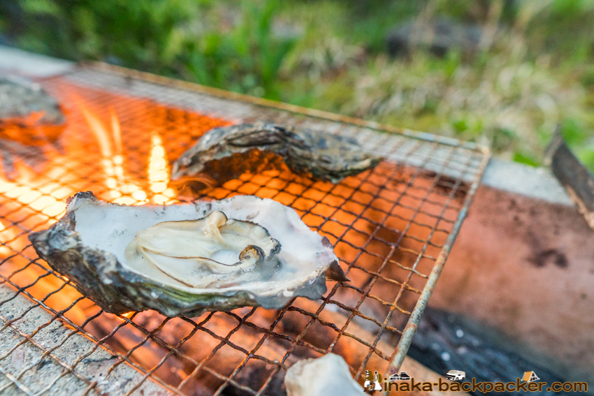 田舎バックパッカーハウス,石川県穴水町 牡蠣, かき食べ放題