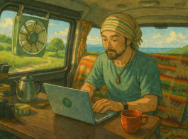 田舎暮らし, バックパッカー, 生き方, ライフスタイル, キャンピングカー, バンライフ, 車中泊, 能登, 人生の選択, 移住, 自由な働き方